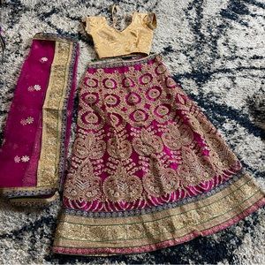 Fuchsia Pink Lehenga